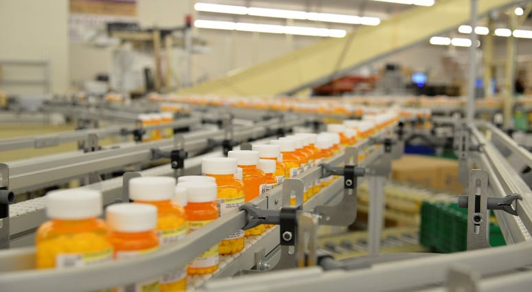A Department of Veterans Affairs Consolidated Mail Outpatient Pharmacy (CMOP). A Department of Veterans Affairs Consolidated Mail Outpatient Pharmacy (CMOP).
