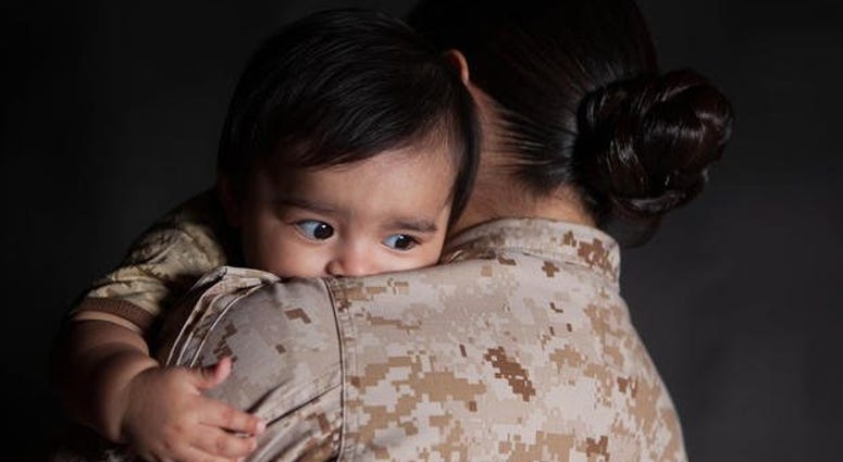 Baby and Marine