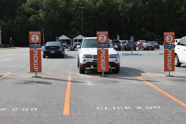 Click2Go pickup