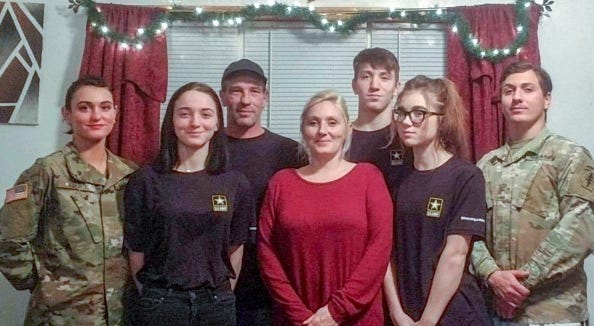 five siblings join the Army