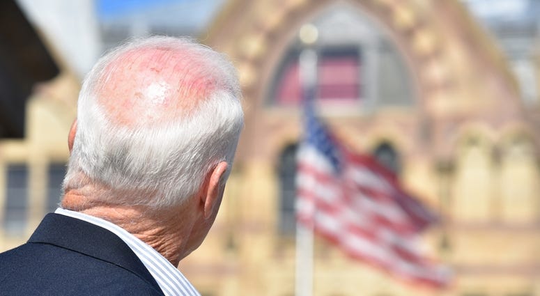 A retired senior adult male