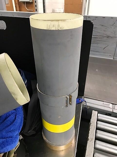 Missile launcher detected by TSA at BWI airport. TSA stops man from taking missile launcher in checked bag at BWI Airport.