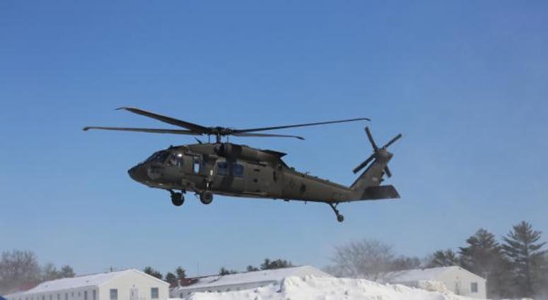 Wisconsin National Guard helicopter