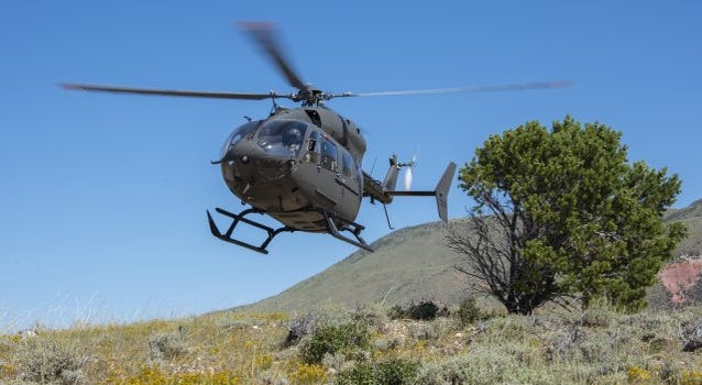 Helicopter training