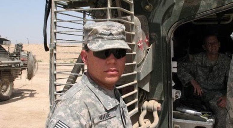 Spc. Rudy Wiebe. Wiebe