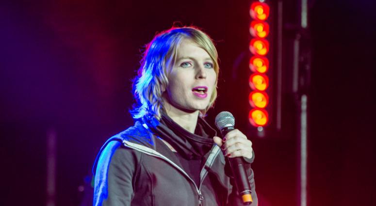 Chelsea Manning speaks at Day For Night Friday Summit on December 15, 2017 in Houston, Texas.