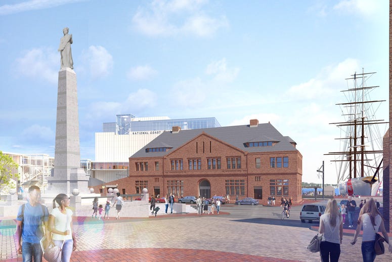 Coast Guard Museum rendering