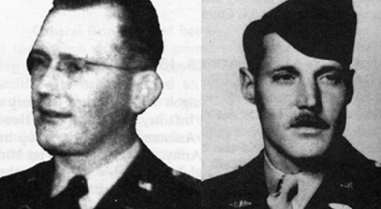 Major Dale Ruis and Master Sgt Chester Ovnand