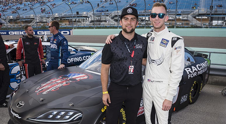 Veterans groups supported at NASCAR