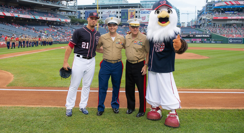 Stout, Broadmore, Nats mascot