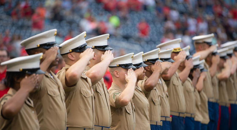Marine salute
