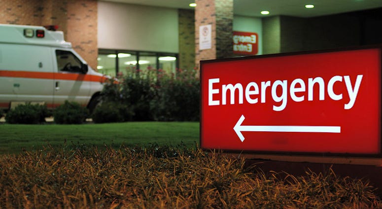 Emergency room, ambulance