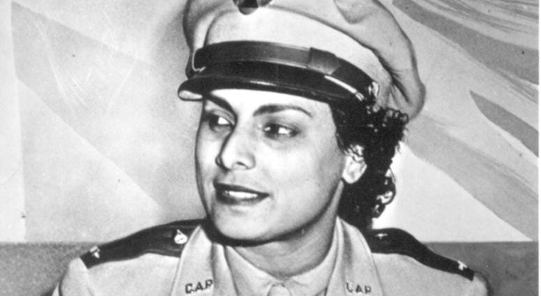 Willa Beatrice Brown, a 31-year-old Negro American, serves her country by training pilots for the U.S. Army Air Forces. She is the first Negro woman to receive a commission as a lieutenant in the U.S. Civil Air Patrol