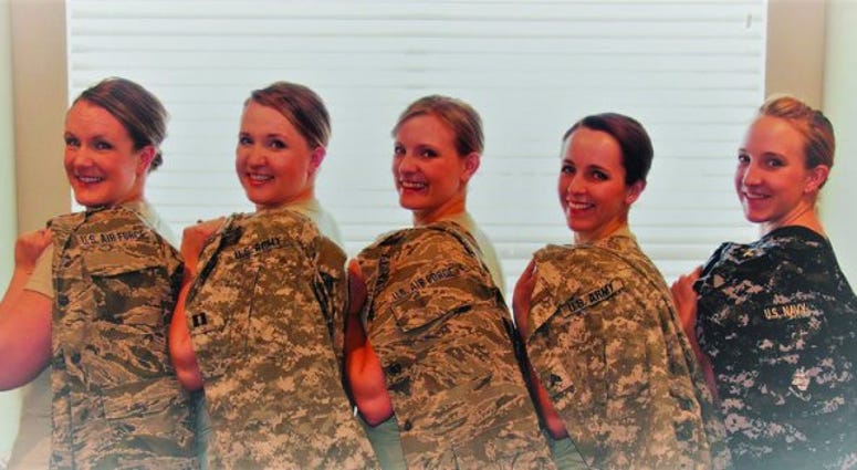 Five sisters from Utah follow their military dreams: they're all serving in different branches. Five sisters from Utah follow their military dreams: they're all serving in different branches.