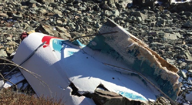 Following a winter storm, the wreck of sailing vessel Liberty was mostly destroyed, leaving scattered debris along a quarter-mile stretch of Cape Breton island's east coast