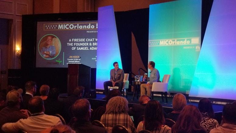 StreetShares founder Mark Rockefeller interviews Boston Beer Co. founder Jim Koch
