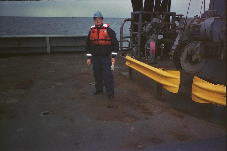 Blue Water Navy Vietnam veteran Lloyd Granaas aboard a military sea lift command ship Blue Water Navy Vietnam veteran Lloyd Granaas aboard a military sea lift command ship