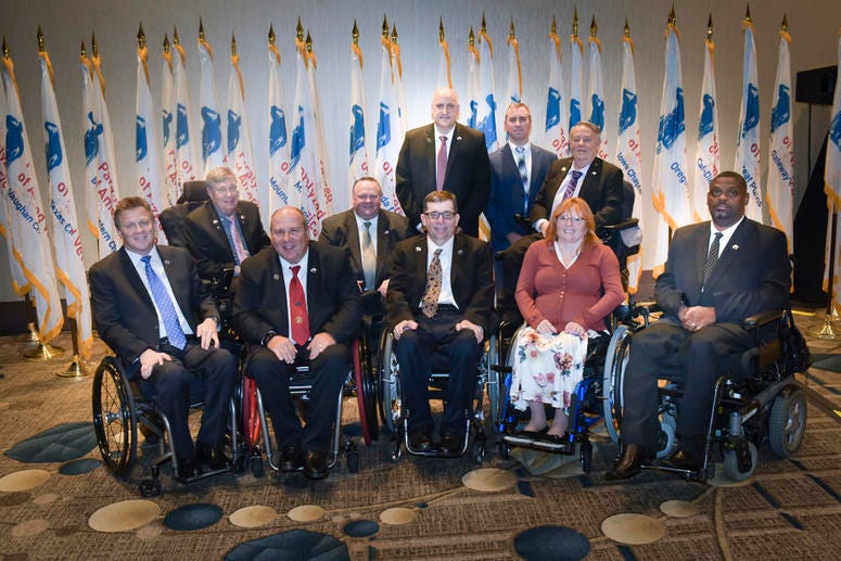 The executive leadership of Paralyzed Veterans of America Tammy Jones, one of the vice presidents of Paralyzed Veterans of America