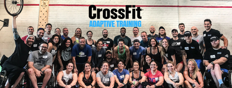 A recent Adaptive Crossfit training event held in Baltimore, MD