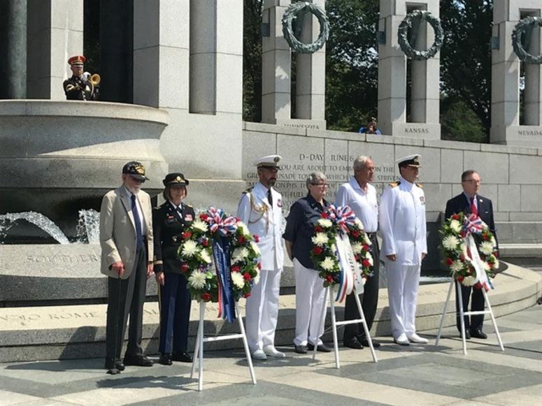 wreath laying
