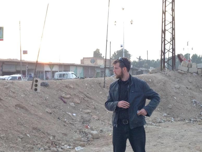 Murphy covering the war in Syria Murphy covering the war in Syria