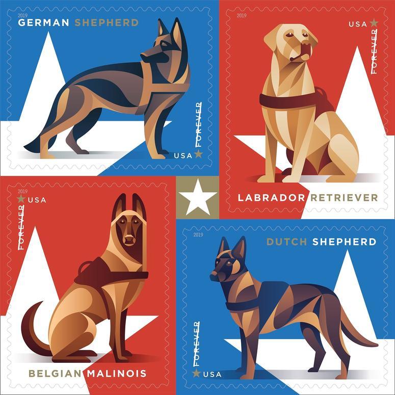 Military Working Dog Forever Stamp