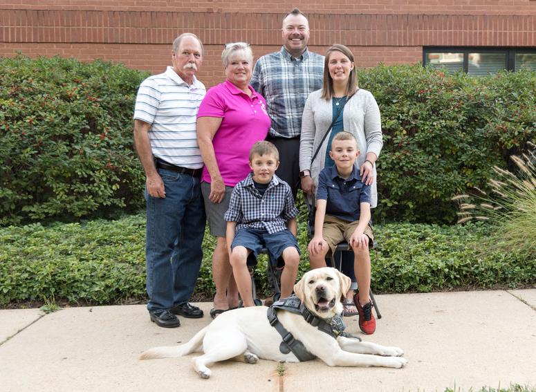 WCC Tommy and family