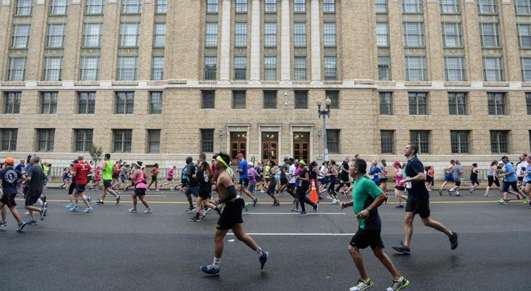 Approximately 35,000 runners from around the globe came to the Nation's Capital to participate in the 33rd Annual Army Ten-Miler, Oct. 8, 2017. ArmyTenMiler
