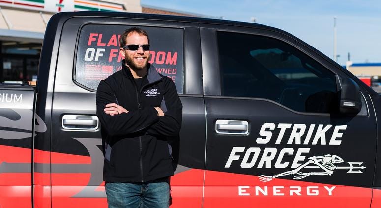 Former SEAL Sean Matson now serves as President of Strike Force Energy Drink