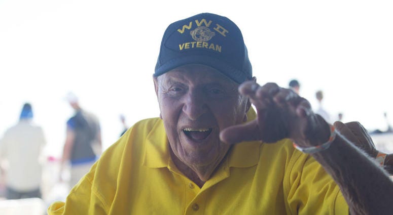 WWII veteran Sidney Walton has no regrets. Sidney_Walton_Army