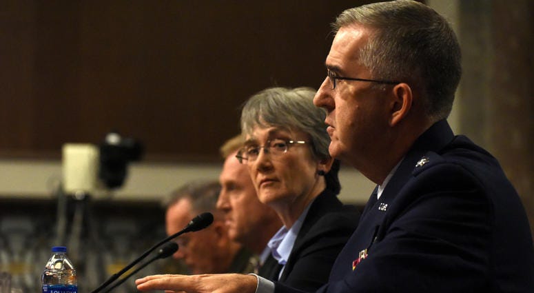 SecAF tetifies before the Senate Armed Services Committee SecAF tetifies before the Senate Armed Services Committee