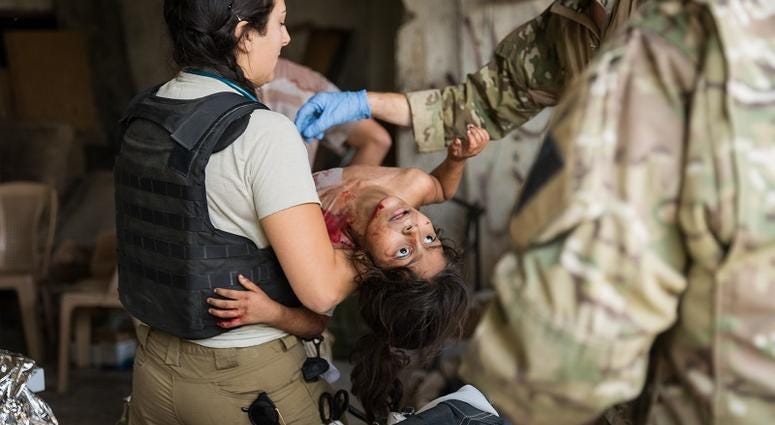 Common Injuries seen in Mosul