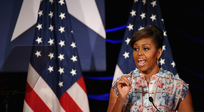 MichelleObamaElizabethDole