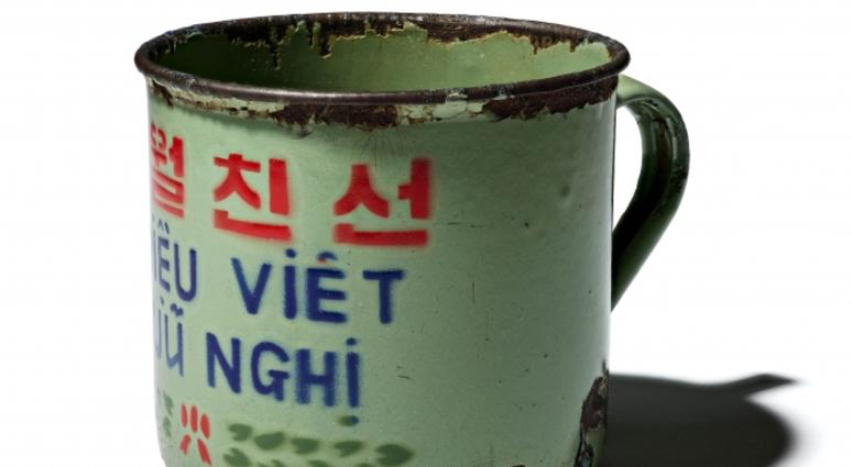 During Sam Johnson's seven years as a prisoner of war in Vietnam, this cup and a tube of toothpaste were his only personal possessions.
