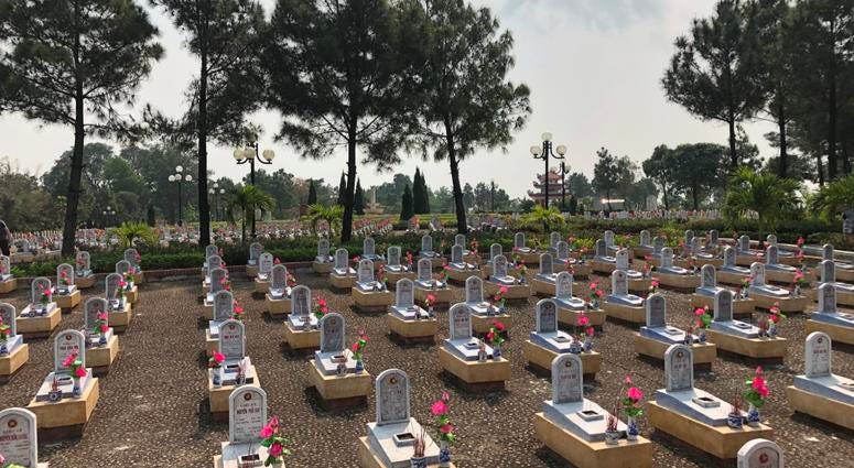 North Vietnamese Army Cemetery, Hanoi