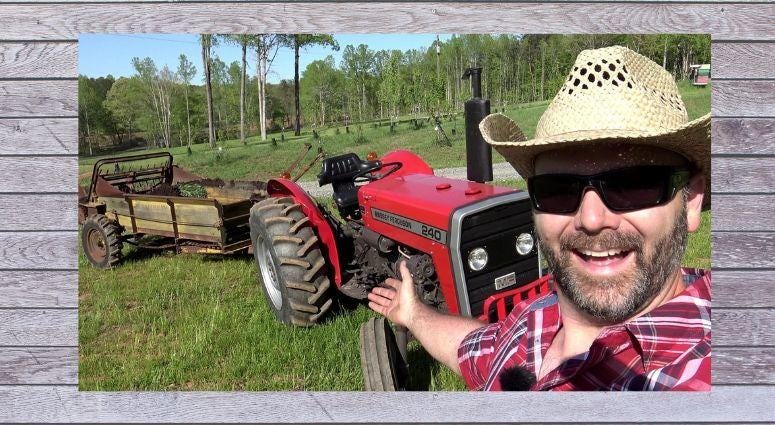 Air Force veteran Josh Draper is Stoney Ride Farmer on YouTube Air Force veteran Josh Draper is Stoney Ride Farmer on YouTube