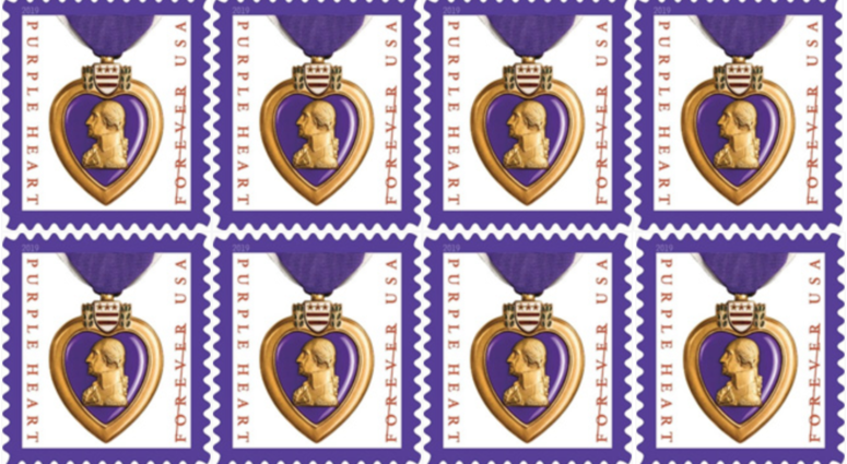 USPS Purple Heart Forever Stamp