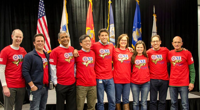 Veterans Day 2017 Celebration – members of the Microsoft Senior Leadership Team