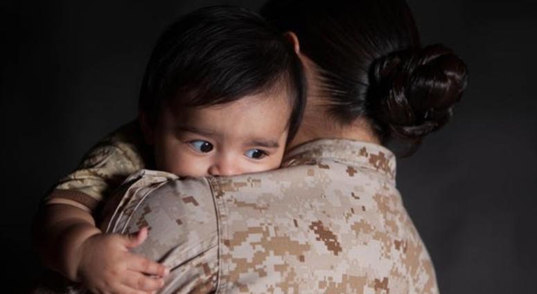 Baby and Marine