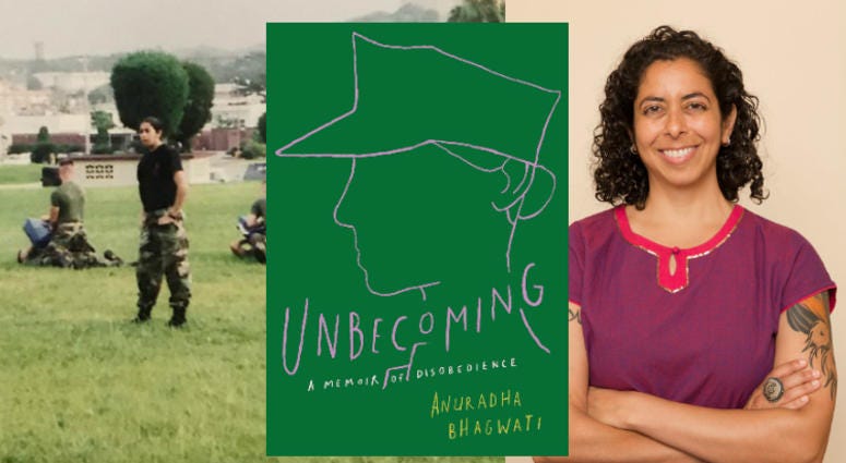 Anuradha Baghwati served in the Marines, founded SWAN, and covers it all in her new memoir. SWAN founder and Marine Corps vet Anuradha Bhagwati is the author of Unbecoming a memoir of dsiobedience