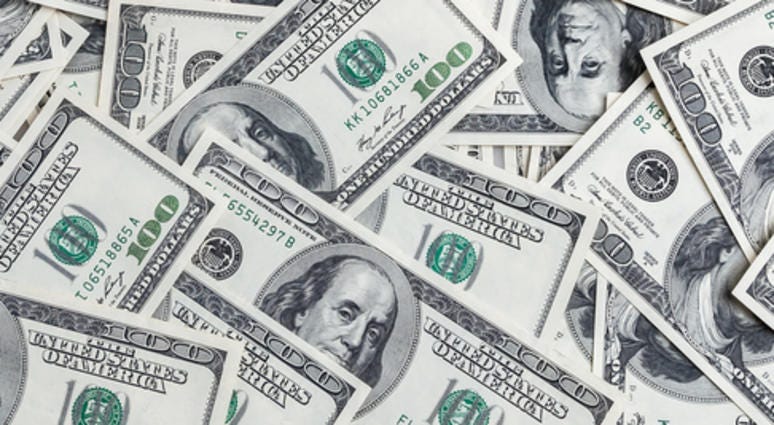 Pile of American money