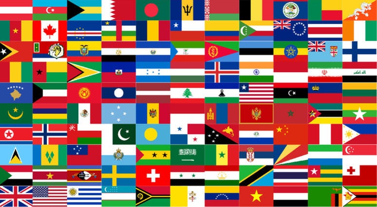 world flags