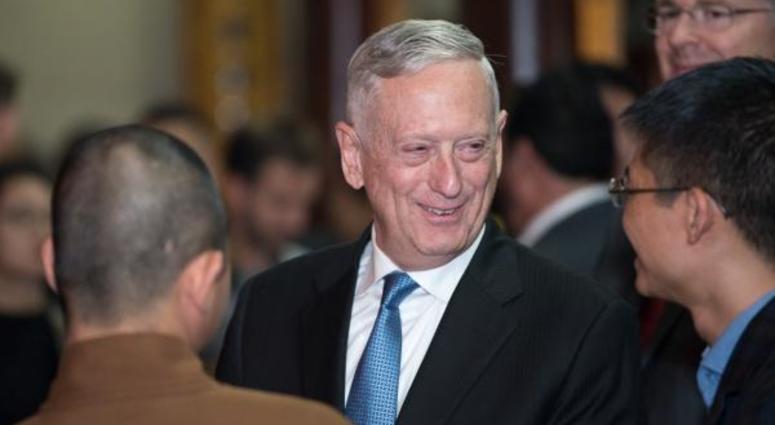 Defense Secretary James N. Mattis meets visits the Trấn Quốc Pagoda during a visit to Hanoi, Vietnam on Jan. 25, 2018. Mattis smiling