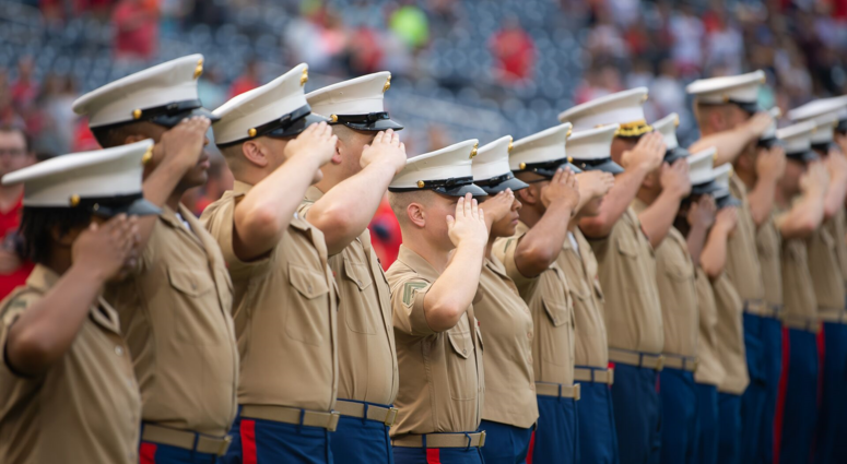 Marine salute