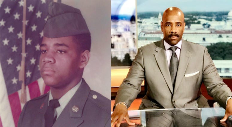 Army veteran Nick Smith is the nightly news anchor for Fox 5 DC Nick Smith Fox 5 DC Army veteran news anchor