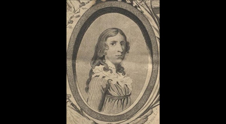 Deborah Sampson, joined the Continental Army disguised as a man 1782.