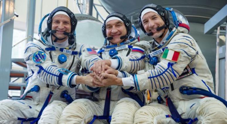 At the Gagarin Cosmonaut Training Center in Star City, Russia, Expedition 58 backup crew members At the Gagarin Cosmonaut Training Center in Star City, Russia, Expedition 58 backup crew members