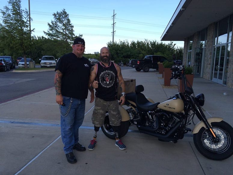 In 2016, the "SGT Jackel" build was the first motorcycle created by VEP for a wounded warrior.