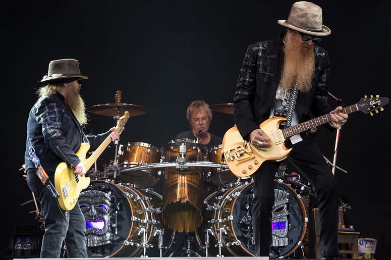 ZZ Top at Glastonbury Festival