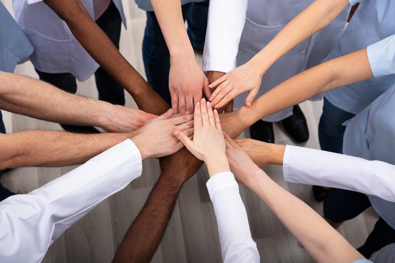many hands